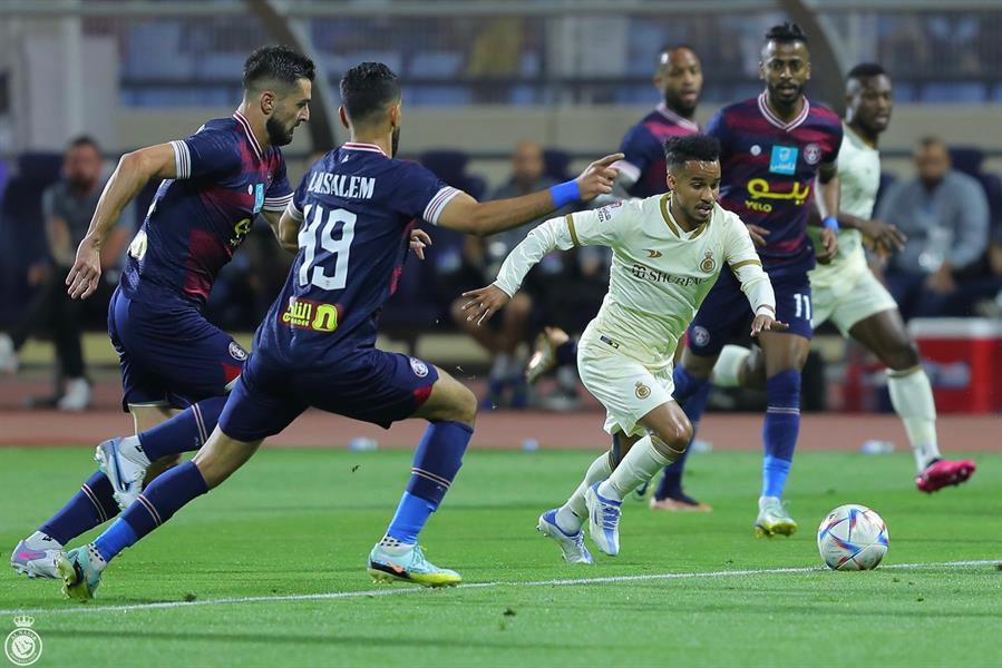 كريستيانو رونالدو يتقدم لـ "النصر" بهدف في شوط أول أمام "العدالة"