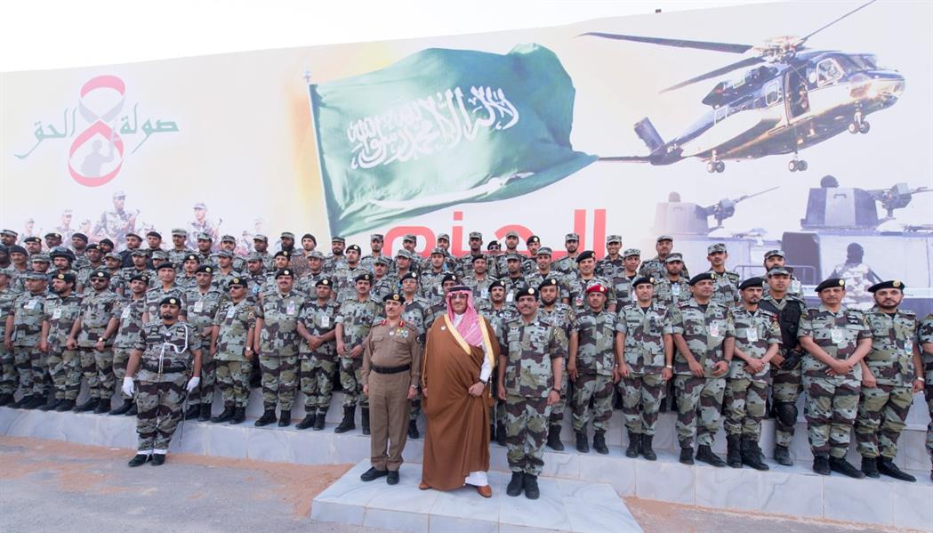 ولي العهد يرعى فعاليات التمرين التعبوي لقوات الطوارئ الخاصة صولة الحق 8