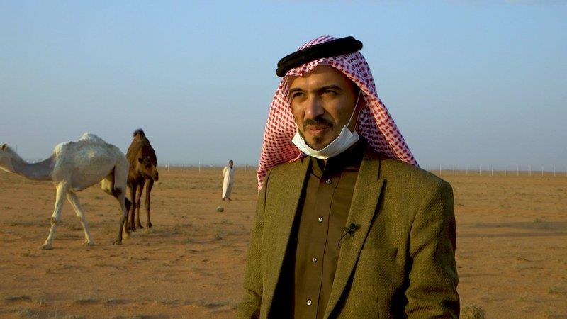 مالك الإبل العراقي ممدوح الخزعلي