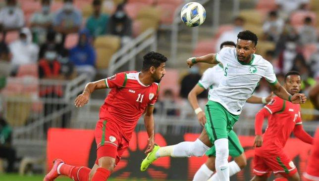 المنتخب السعودي ضد عمان