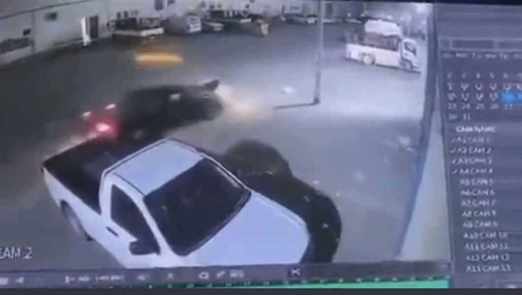 من الحــادث