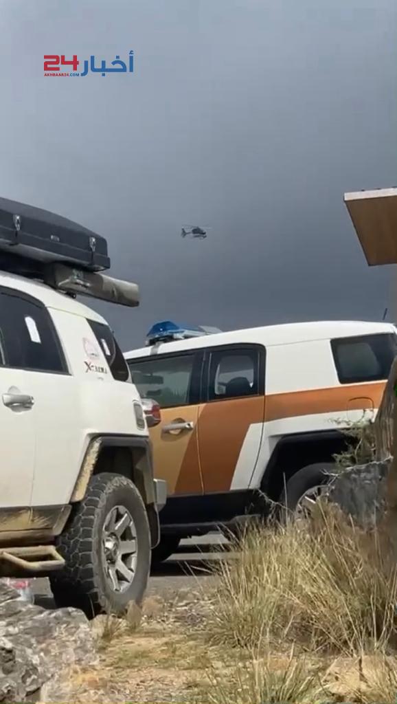 انتشاله جثـة الزهراني