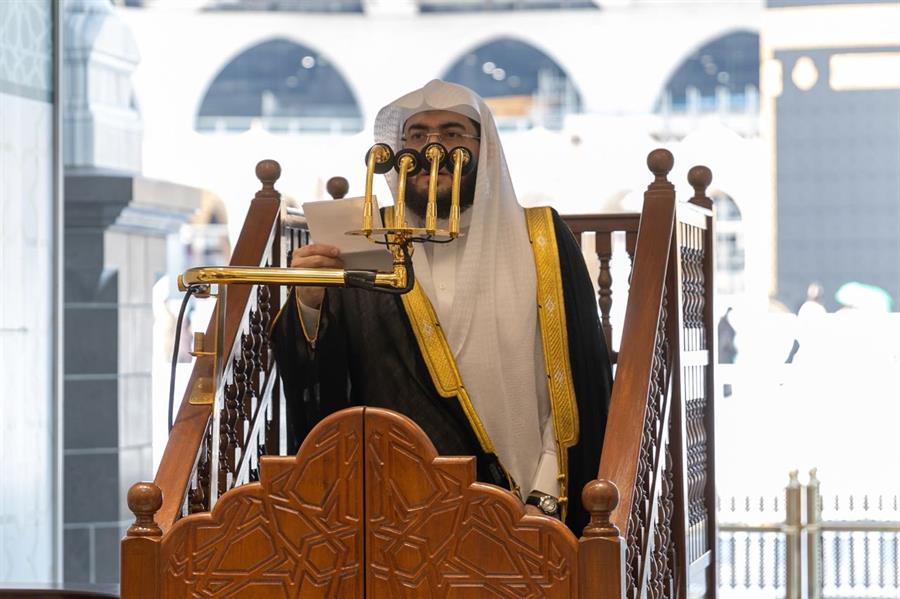 خطبتا الجمعة من المسجد الحرام والمسجد النبوي 