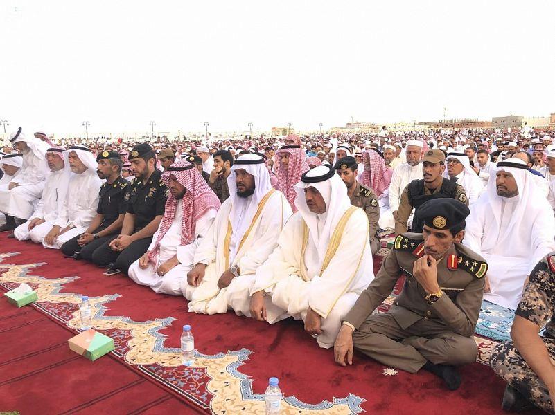 جموع المصلين يؤدون صلاة عيد الأضحى في الحرمين ومختلف أنحاء المملكة