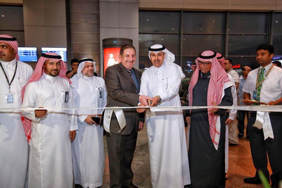 بالصور.. هبوط أول طائرة للخطوط السعودية في بغداد للمرة الأولى منذ 27 عاماً