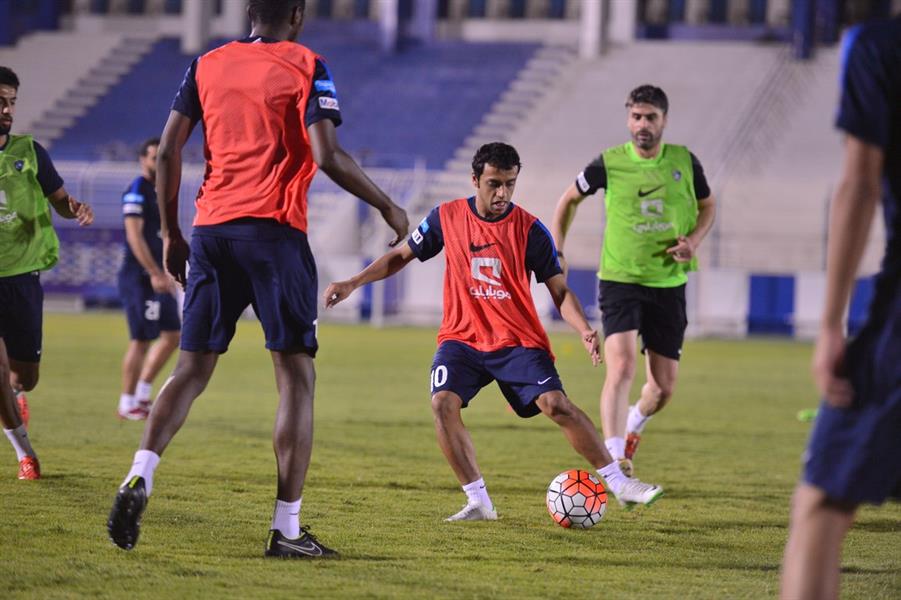 بالصور .. الهلال يعاود تدريباته 