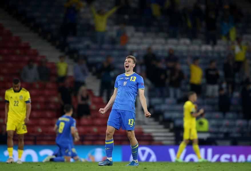 أوكرانيا تخطف فوزًا قاتلاً أمام السويد.. وتلاقي إنجلترا في ربع نهائي يورو 2020 (فيديو وصور)