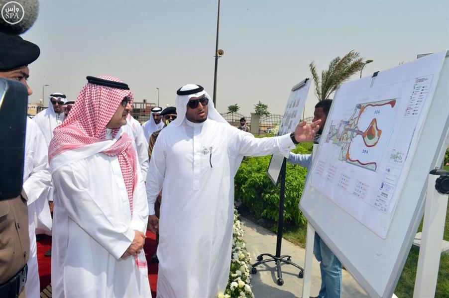 بالصور.. الأمير مشعل بن ماجد يفتتح منتزة ذهبان البحري بجدة