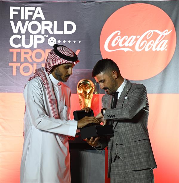 احتفال خاص بالنسخة الأصلية لكأس العالم في الدراعية احتفال خاص بالنسخة الأصلية لكأس العالم في الدراعية