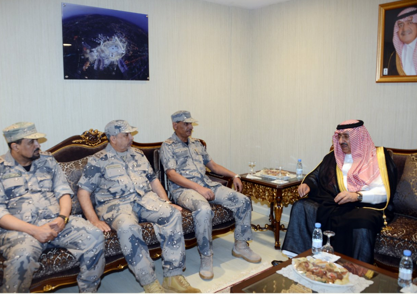الأمير محمد بن نايف يلتقي قادة حرس الحدود