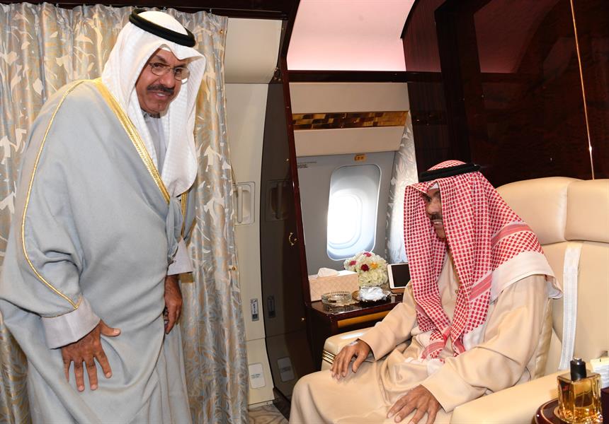 أمير الكويت يغادر إلى إيطاليا في زيارة خاصة 