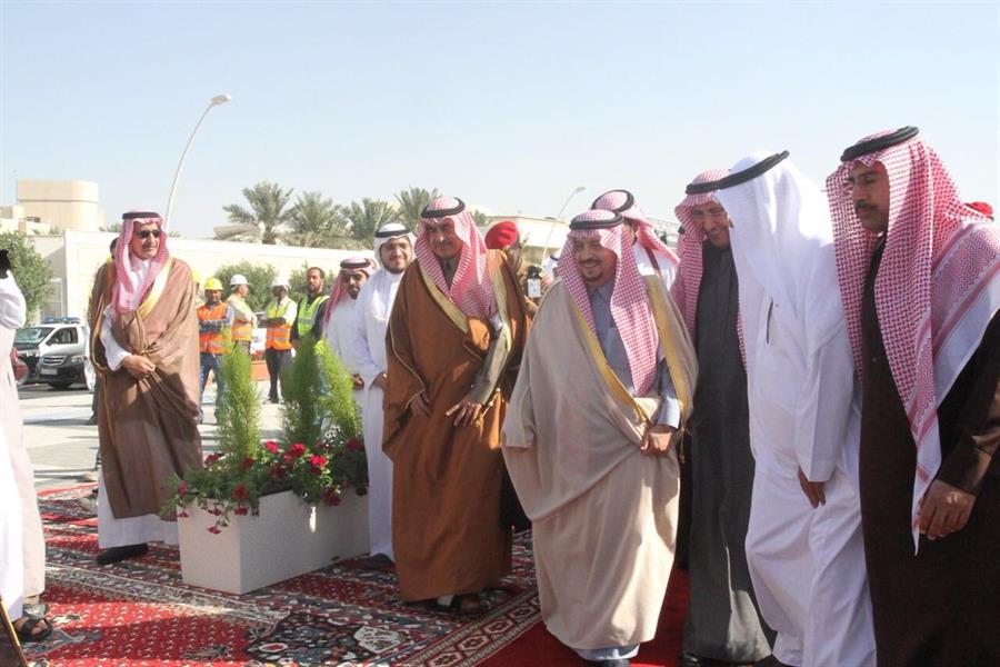 بالصور.. أمير الرياض يفتتح مشاريع الأنفاق بطريق الملك سعود وطريق الأمير تركي الأول