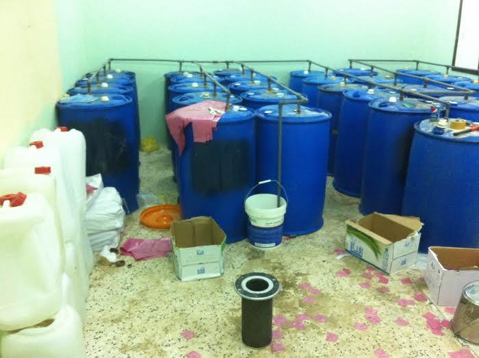 مصنع للخمور داخل مسكن بالنعيرية