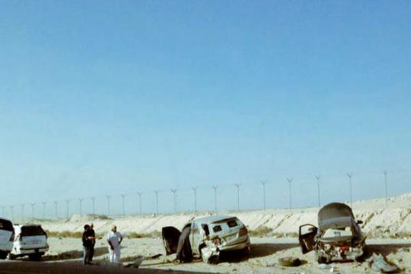 حادث سيارة ساهر