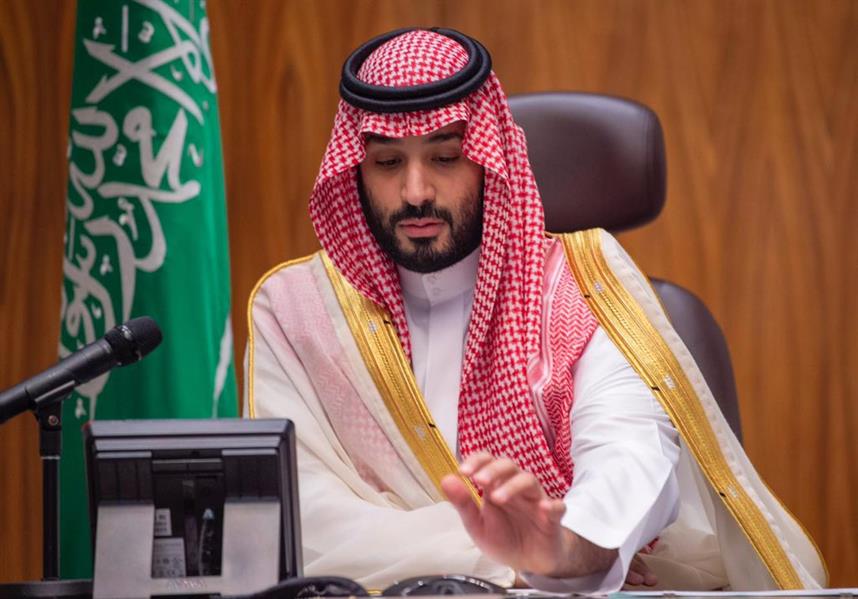 ولي العهد يعايد منسوبي وزارة الدفاع بمناسبة حلول عيد الفطر