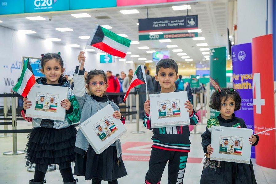 مطارات المملكة تحتفل باليوم الوطني الكويتي الـ 59