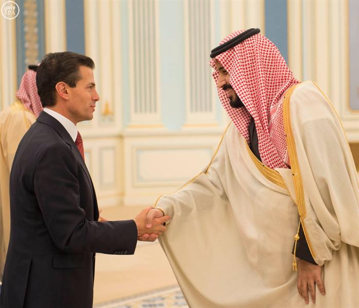 بالصور.. خادم الحرمين يلتقي رئيس المكسيك بالصور.. خادم الحرمين يلتقي رئيس المكسيك