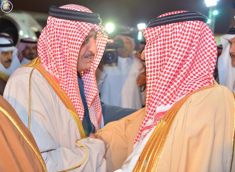سمو الأمير أحمد بن عبدالعزيز يصل إلى الرياض