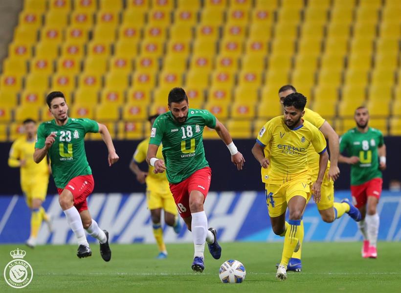 مباراة النصر والوحدات