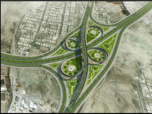 تشغيل الدائري الرابع للعاصمة المقدسة بطول 65 كيلومترًا تشغيل الدائري الرابع للعاصمة المقدسة بطول 65 كيلومترًا