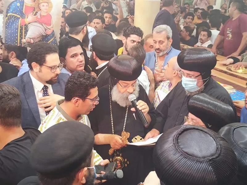 تشييع ضحايا كنيسة بمصر