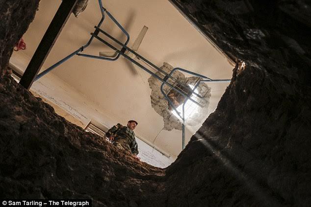 صور تكشف الأنفاق التي يختبىء بها مقاتلو داعش في العراق 