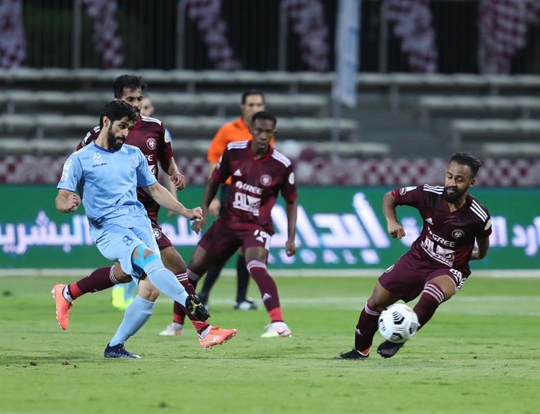 جانب من مباراة الباطن والفيصلي