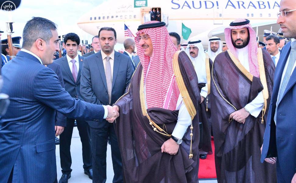 ولي العهد يصل إلى الولايات المتحدة الأمريكية