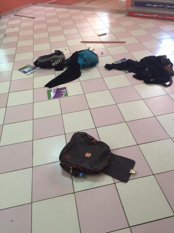 مقذوف حوثي يستهدف مدرسة بنجران