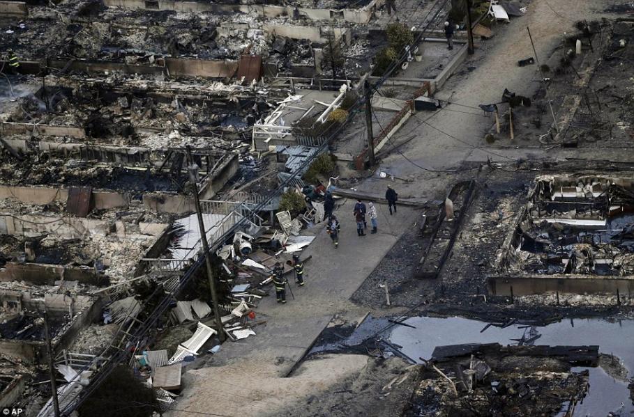 بعد الاعصار