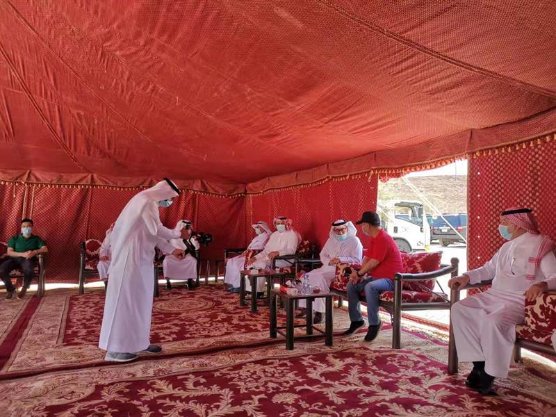 السفير الصيني يدعم مبادرة "السعودية الخضراء" بالمشاركة في حملة التشجير بحريملاء 