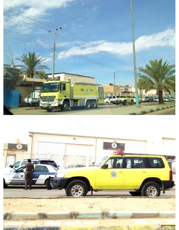 نزلاء سجن سكاكا يشعلون حريقا في أحد الأجنحة