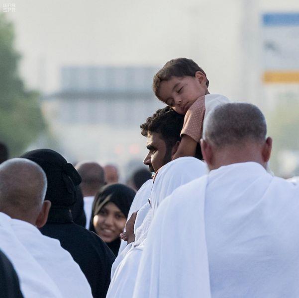 ضيوف الرحمن في مشعر عرفة