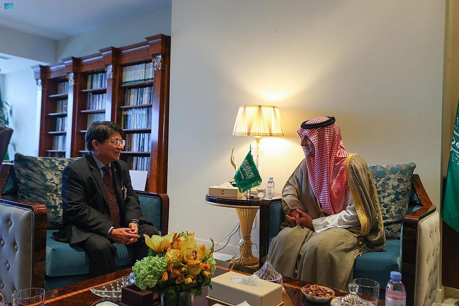 وزير الدولة للشؤون الخارجية يلتقي وزير خارجية نيكاراغوا