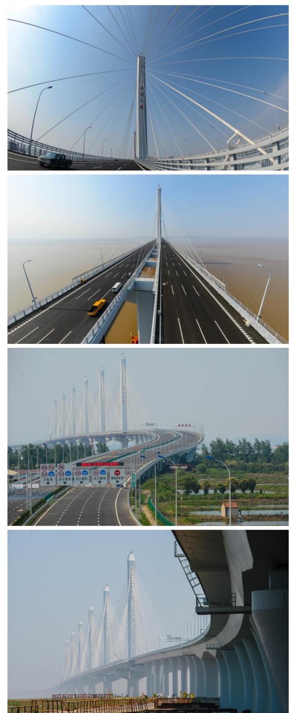 أطول جسر معلق بالكابلات في العالم