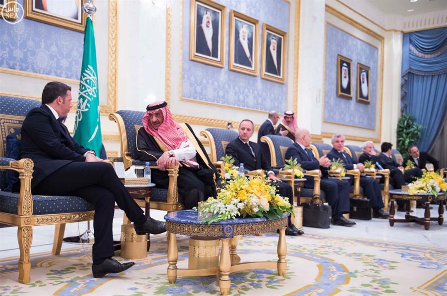 رئيس وزراء جمهورية إيطاليا يصل الرياض رئيس وزراء جمهورية إيطاليا يصل الرياض
