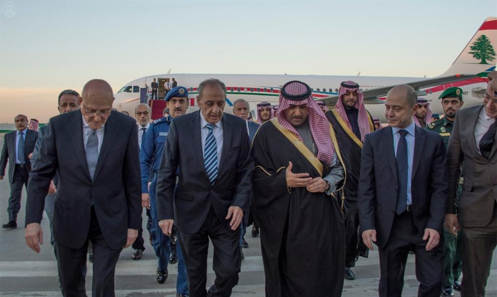 وزير خارجية ايطاليا ورئيس وزراء لبنان يصلان الرياض