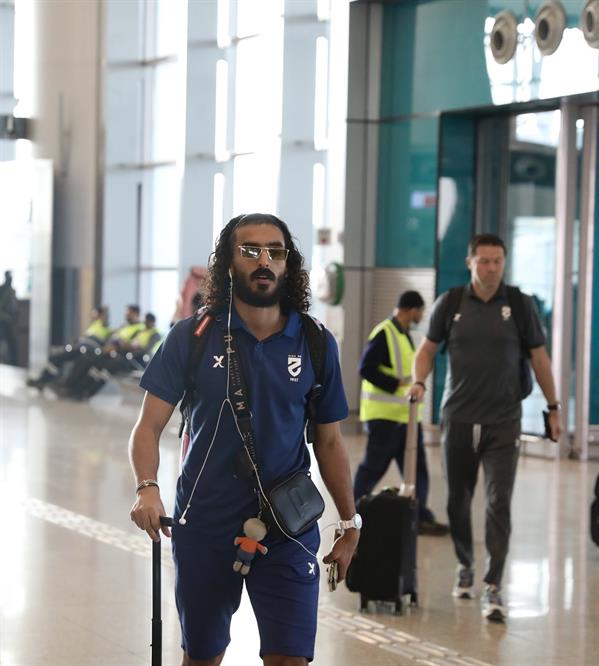 بعثة الحزم تُغادر لنجران استعدادًا لمباراة الأخدود