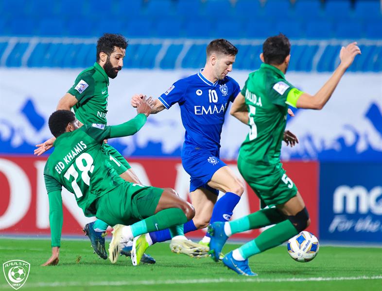 الهلال وشباب الأهلي