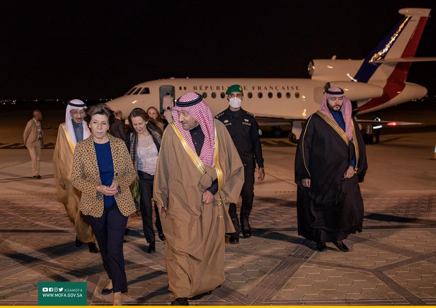 وزيرة خارجية فرنسا تصل الرياض في زيارة رسمية للمملكة 
