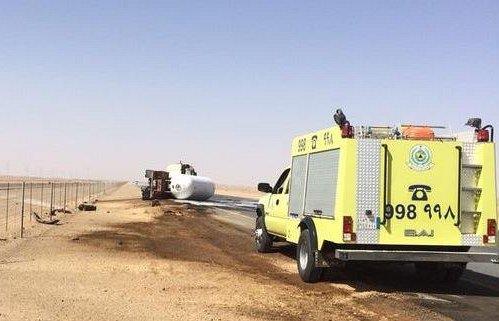 انقلاب ناقلة غاز