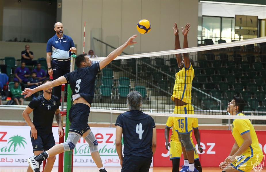 كرة الطائرة.. الأهلي يفوز بثلاثة أشواط أمام النصر