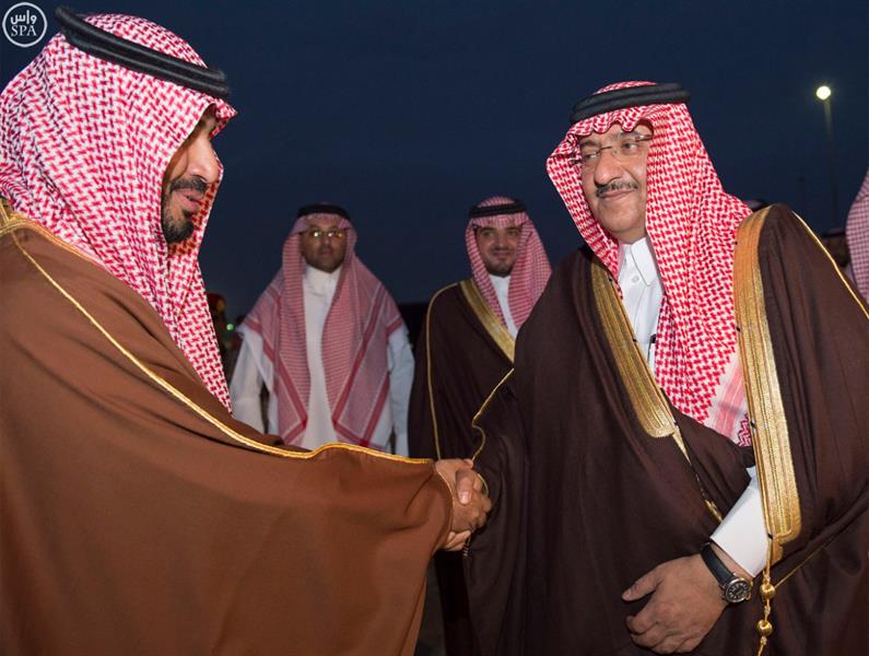 ولي العهد يغادر حفر الباطن متوجهاً إلى الرياض