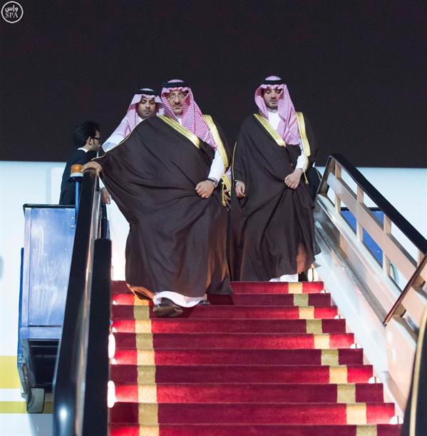 ولي العهد يصل إلى الرياض قادماً من حفر الباطن