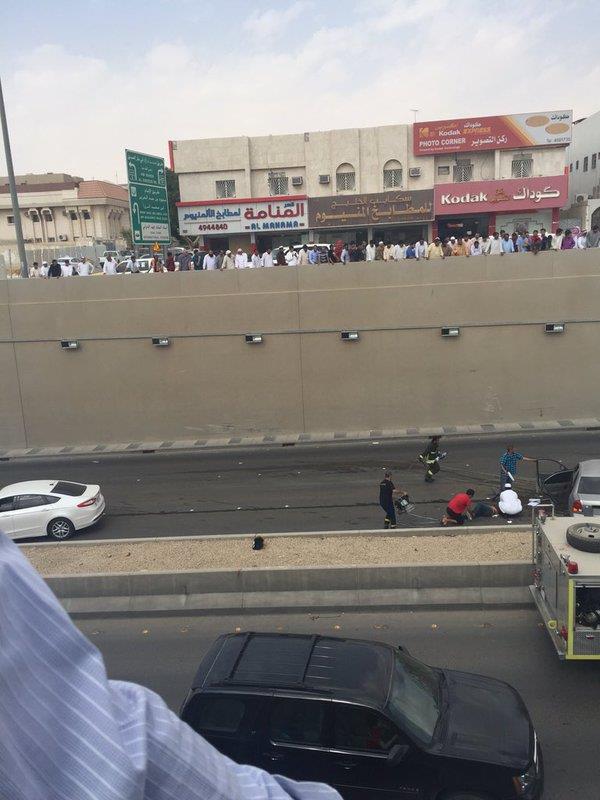 صورة من الحادث