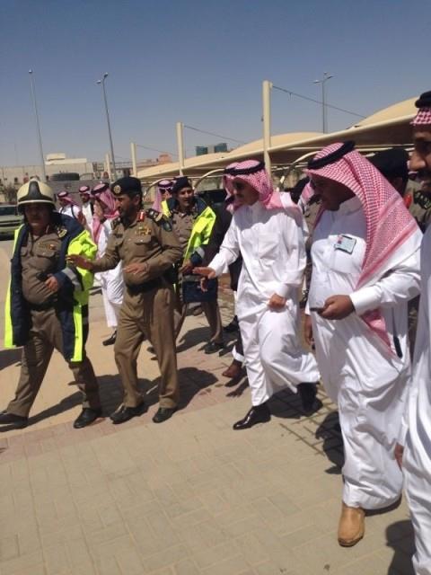 زيارة أمير منطقة الرياض الأمير خالد بن بندر بن عبدالعزيز لمقر الجامعة