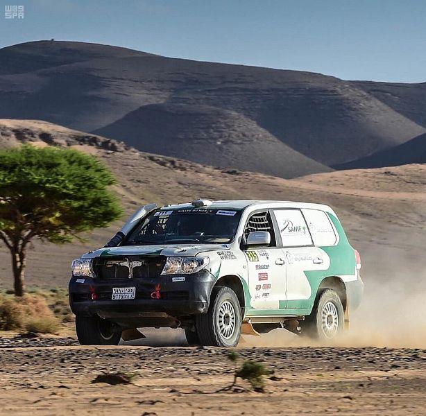 سائق الراليات السعودي أحمد الشقاوي في الفوز ببطولة العالم للراليات