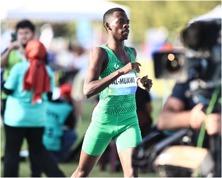 العدّاء السعودي محمد المعاوي يحتل المركز السابع بدورة ألعاب التضامن الإسلامي (صور)