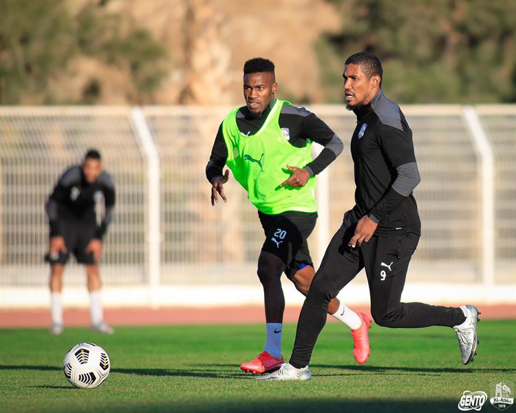 معاذ يشارك لأول مرة في تدريبات العين‏ 