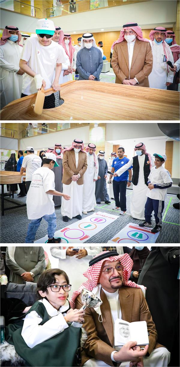 وزير التعليم يكرّم عدداً من ذوي الإعاقة الرياضيين ممن حققوا ميداليات خلال منافسات مختلفة 